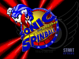 Sonic Spinball (Alt) Title Screen